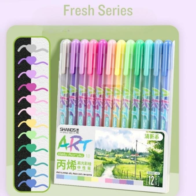 

Gelly Acrylic Marker Fresh Series [CREATIV]
