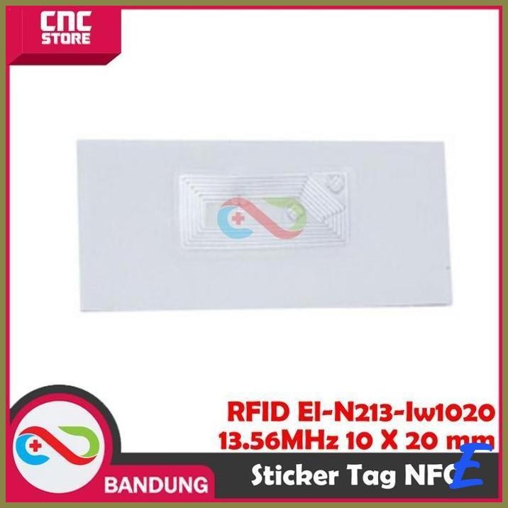 

| CN | RFID EL-N213-IW1020 NFC STICKER KECIL LABEL TAG COMPATIBLE NTAG213