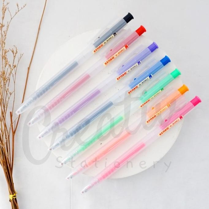 

Kenko Bolpen Gel Pen Warna K-30MJ Tinta Warna Warni