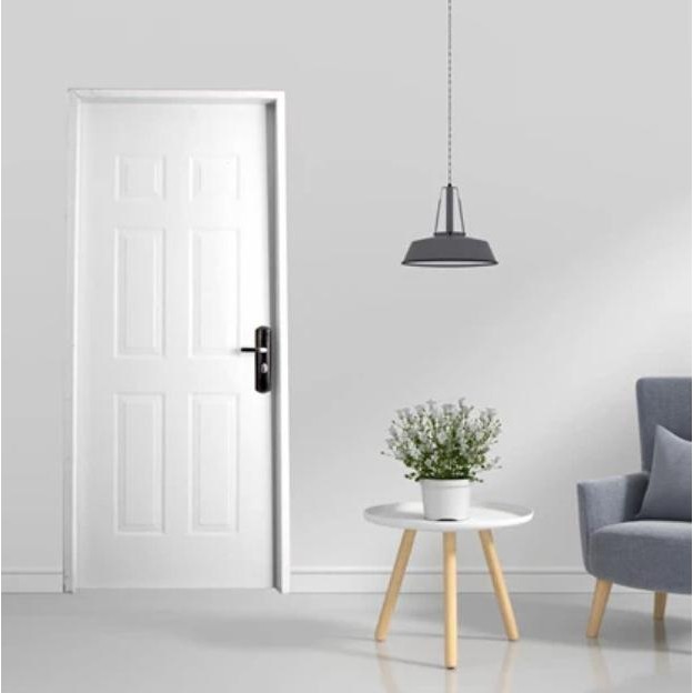 Set Pintu BAJA +KUSEN Pintu Utama Kamar Tidur TEBAL Motif Kotak KRW