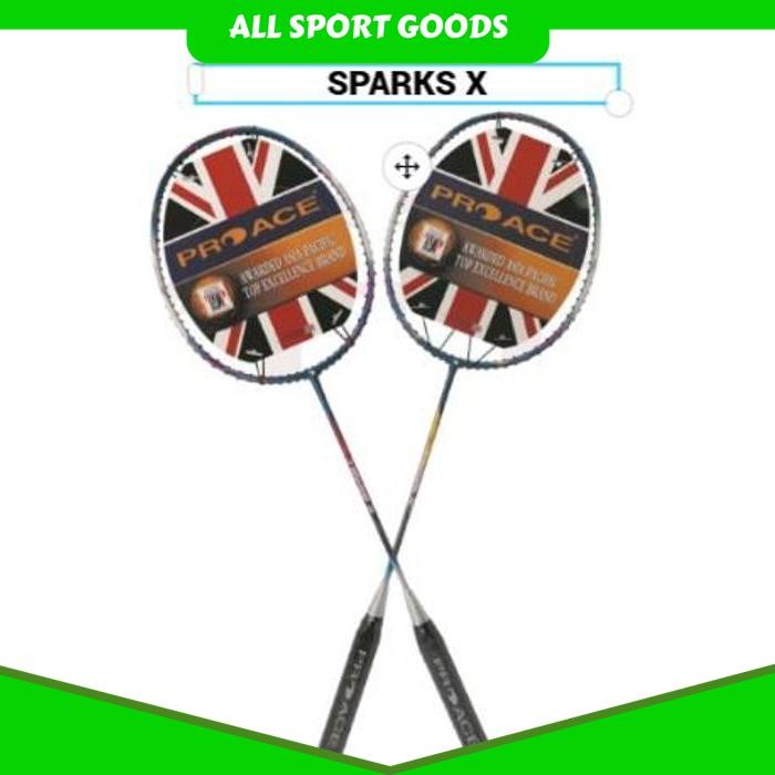 PROMO RAKET BADMINTON PRO ACE - PROACE SNIPER / SUPERB / ULTRA POWER /SPARKS X / CARBON PRO / FOCUS 