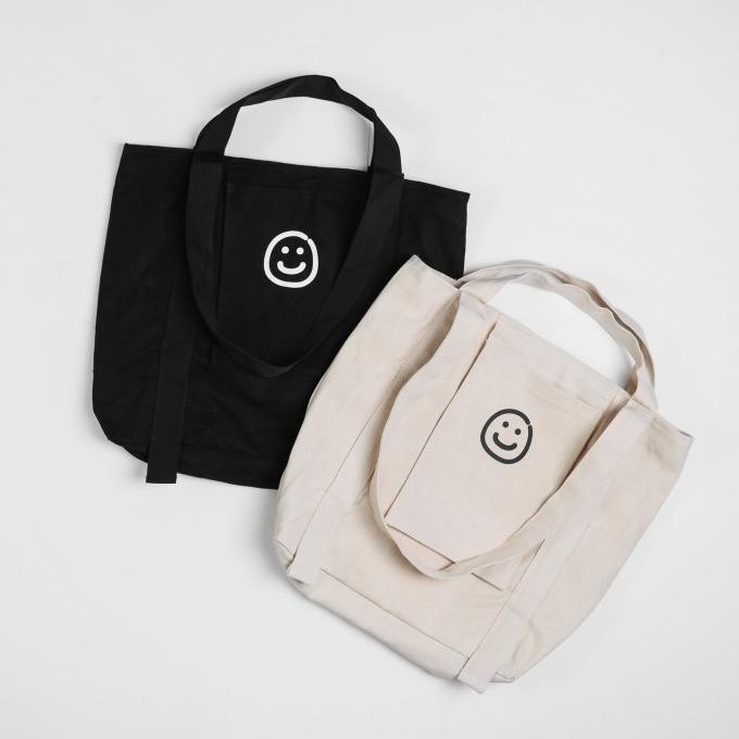 Ff Smiley - Saddey Series (Totebag) / Tas