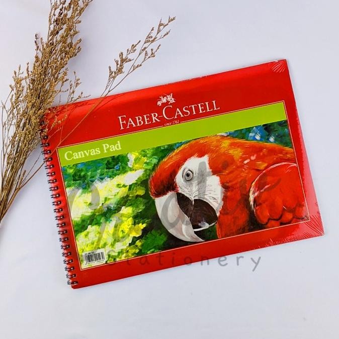 

Faber Castell Canvas Pad Sketch Book Sketchbook Buku Gambar Drawing Bo