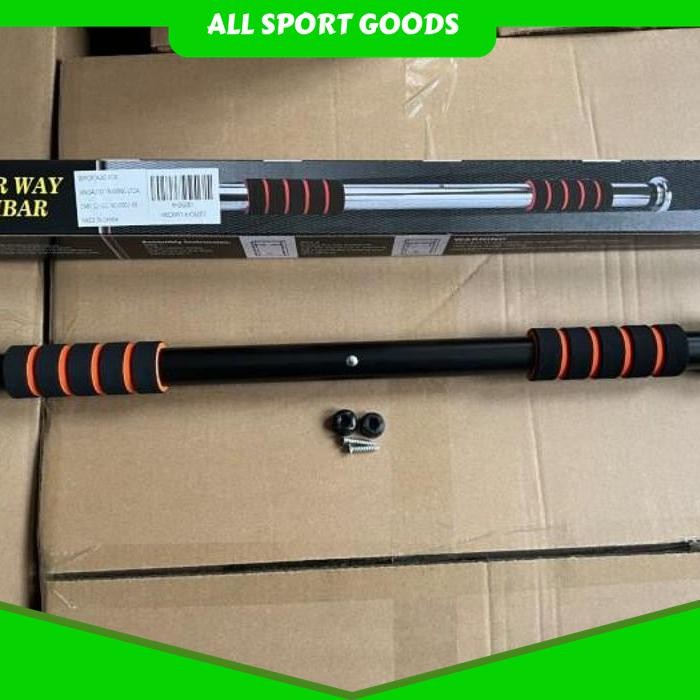 PULL UP BAR / DOOR CHIN UP /DOOR WAY GYMBAR / ALAT FITNES PULL UP CIMA EKSKLUSIF ALL SPORT GOODS 