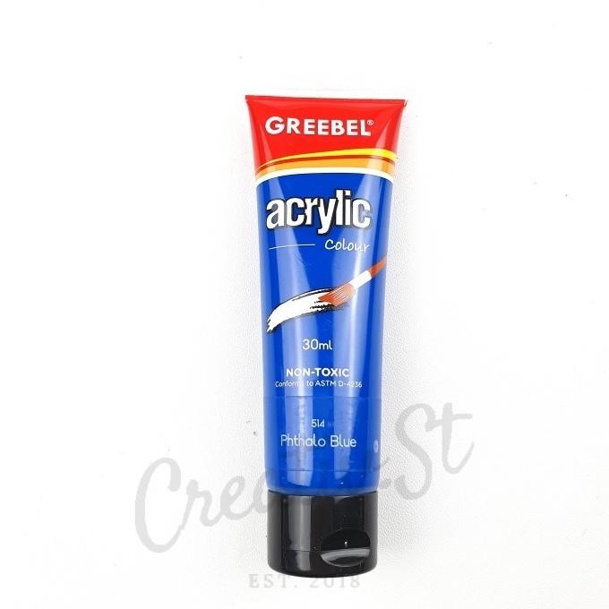 

TERMURAH - Greebel Acrylic 30 ml Paint Acrylic Colour PART 2 Satuan Cat Lukis Ak