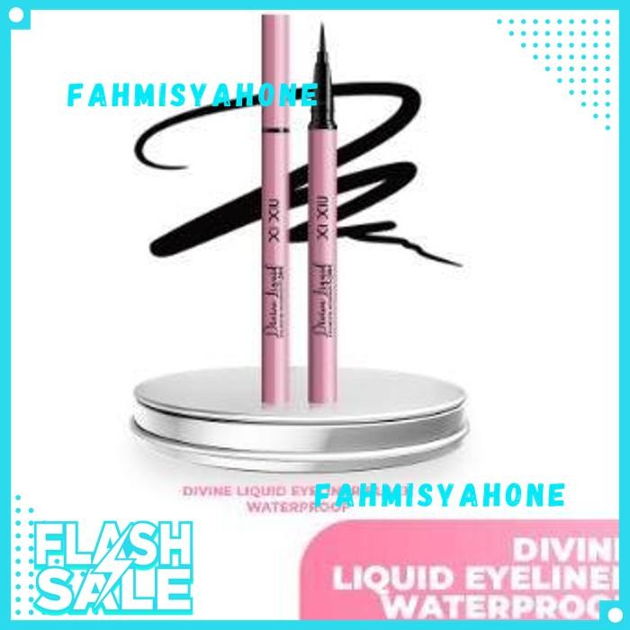 XI XIU EYELINER PEN LIQUID BLACK WATERPROOF - EYELINER SPIDOL XI XIU UNGGULAN