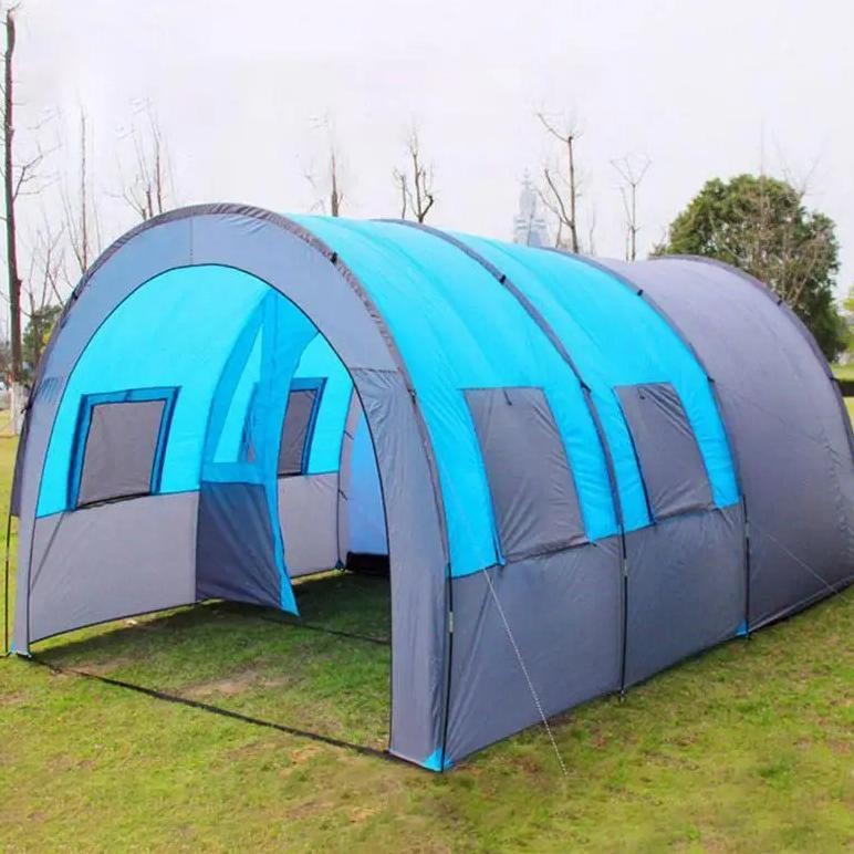 extra large tunnel tent 8-10 person tunnel tent camping portable tent outdoor accessories waterproof