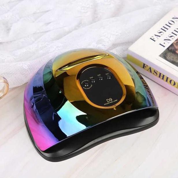 Indigo D9 Pengering Kutek Kuku 150W UV LED Nail Dryer 57 LED - Hijau kuning
