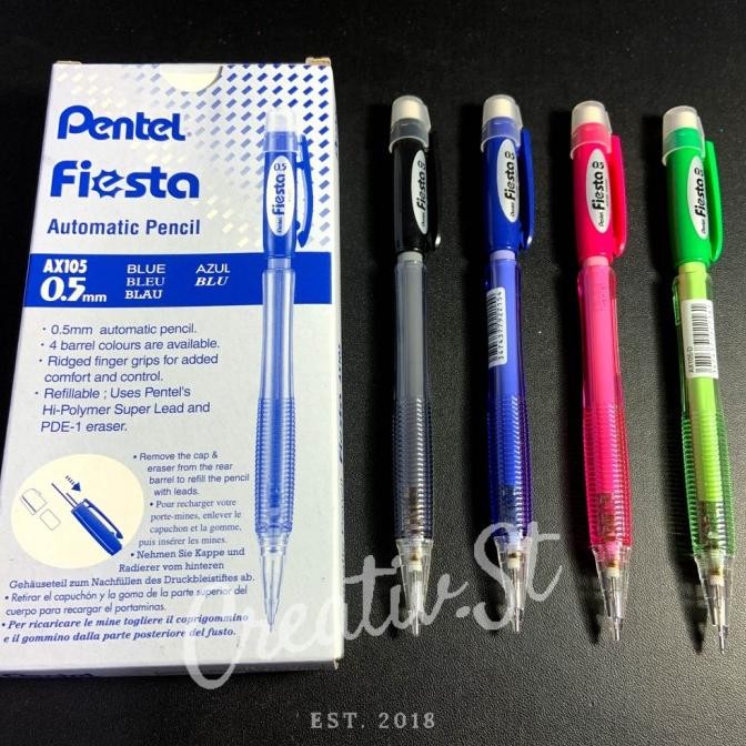 

Pentel Ax 105 C Mechanical Pencil Fiesta