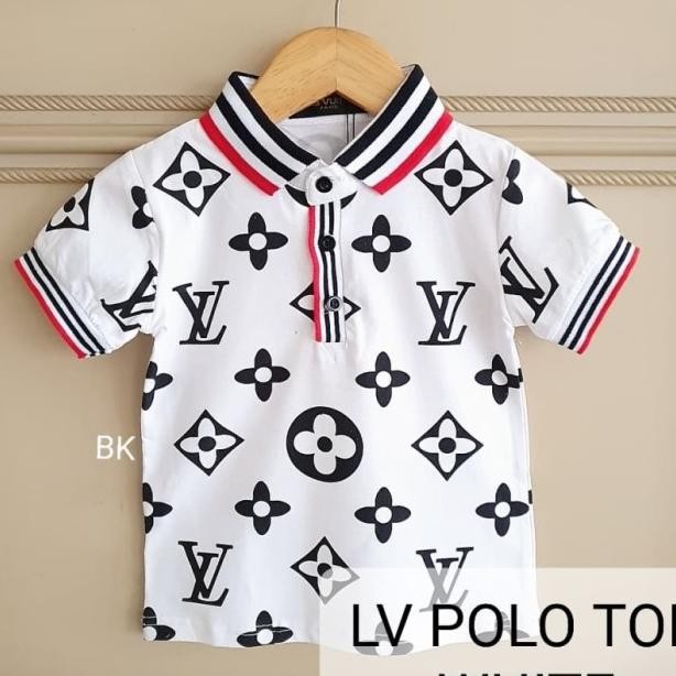 Polo Top Kaos Anak Polo Branded Mewah Merk Bahan Bagus Laki