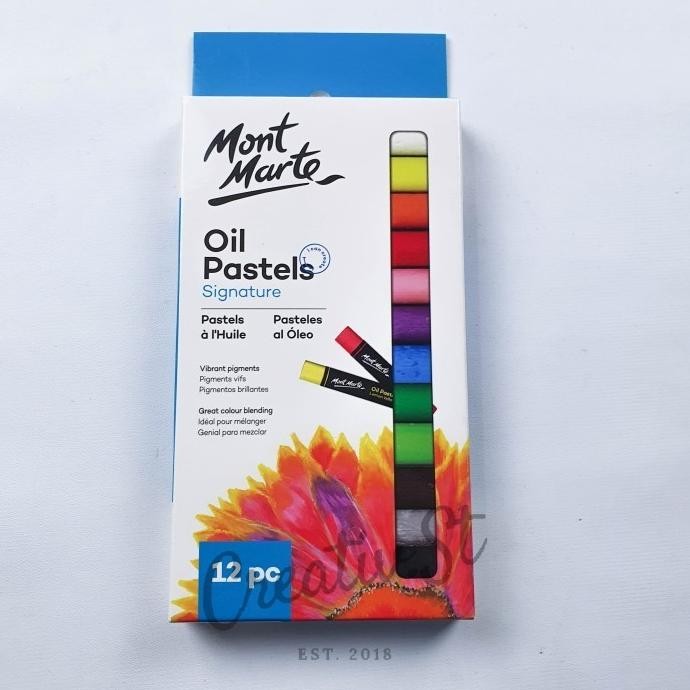 

Mont Marte Signature Oil Pastels 12 MMPT0013