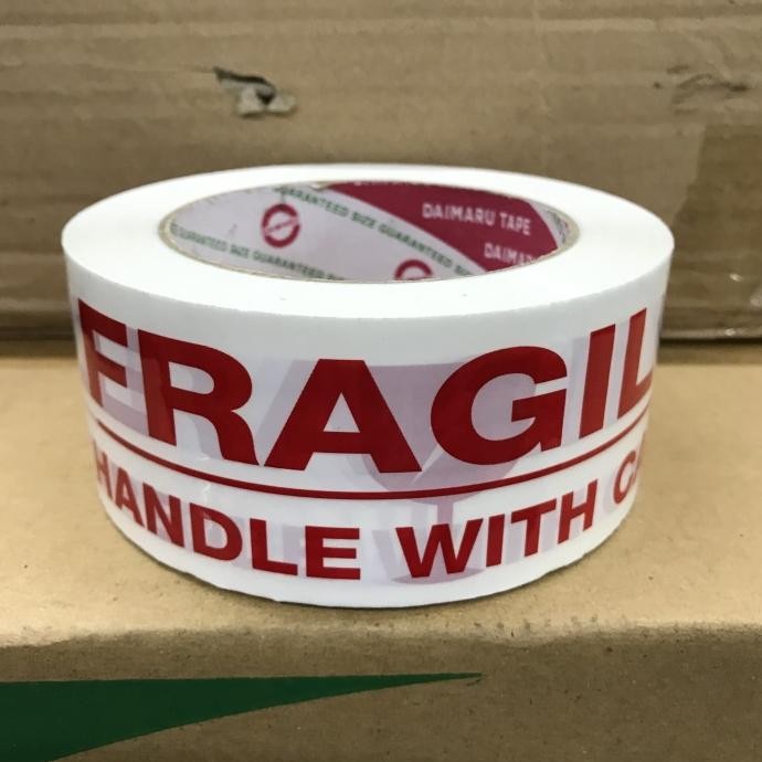 

Daimaru Tape Fragile Handle with Care Panjang 100 Meter Murah