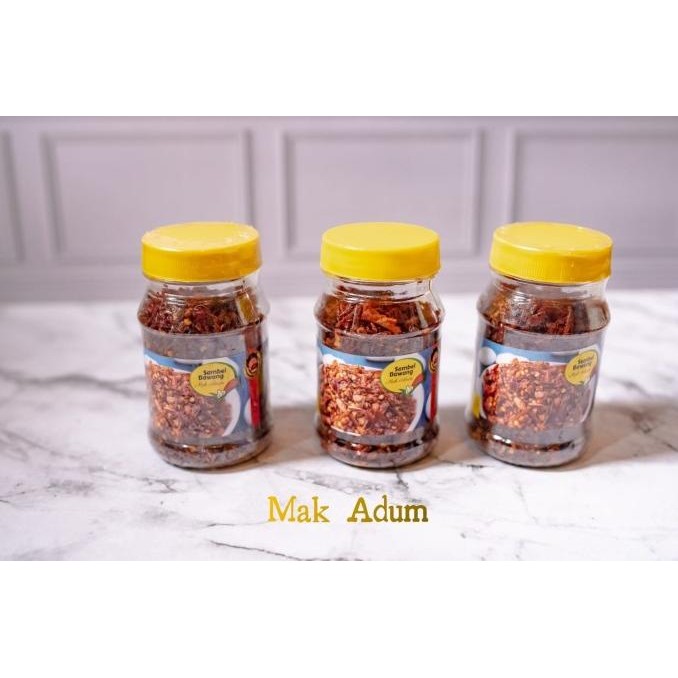 

Sambel Bawang Kering Dry Onion Red Chili Sauce Cabe Cabai Rawit Bubuk HM