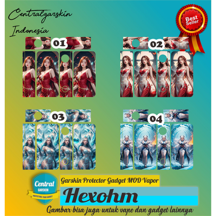 COD Hexohm 01 V3 Stiker Skin Casing Bayar Ditempat Buy1get1free