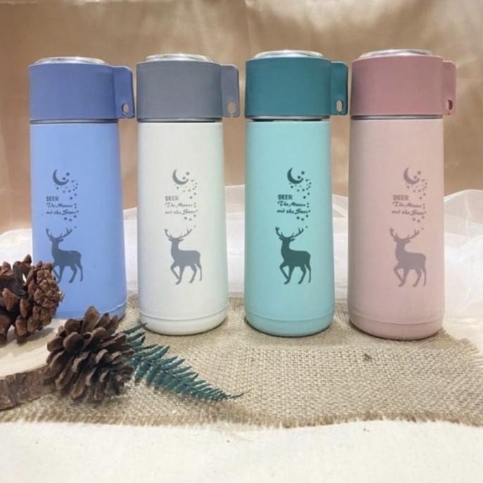 ,,,,,,,] Botol Kaca Deer Isi 450ML/Botol Kaca Motif Rusa