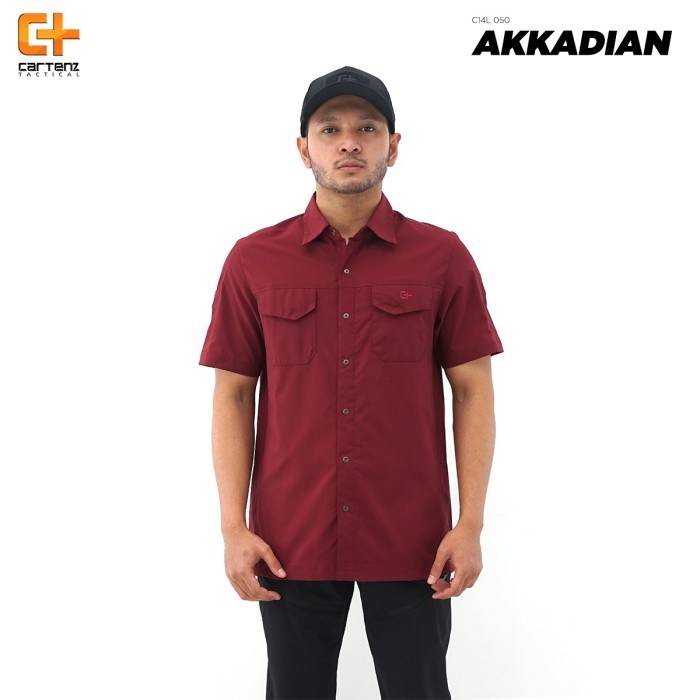 Kemeja Pendek Cartenz Tactical Akkadian New Colors