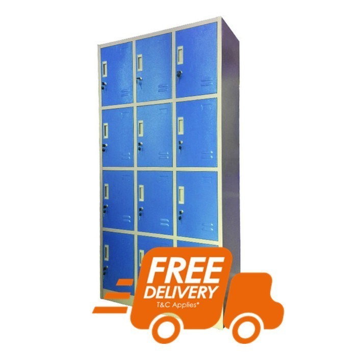 

PROMO LOKER BESI / LOCKER BESI METAL 12 PINTU / KOZURE KL-12 /LEMARI KABINET
