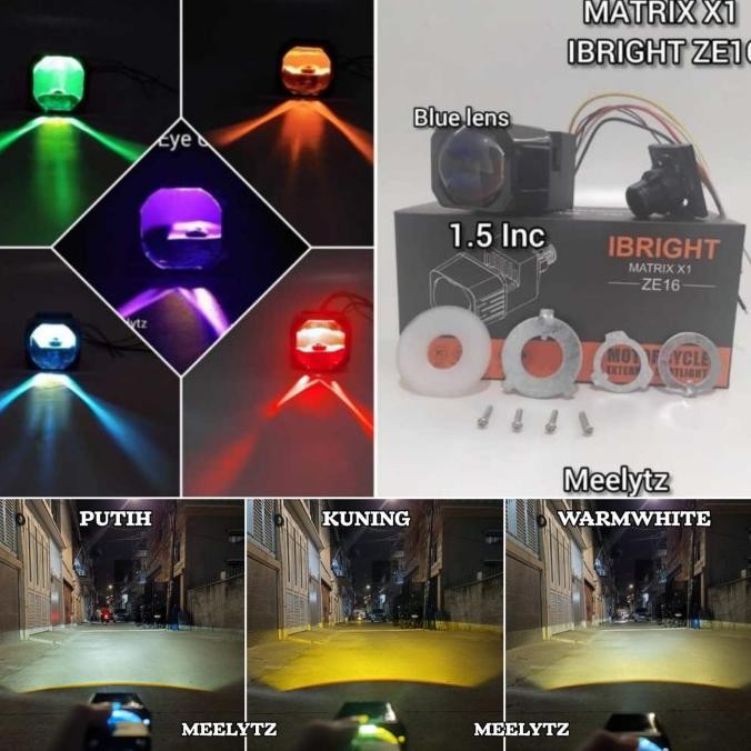 Ibright Ze 16 - Biled Projector Matrix X1 Tipe Ibright Ze16 1.5Inc