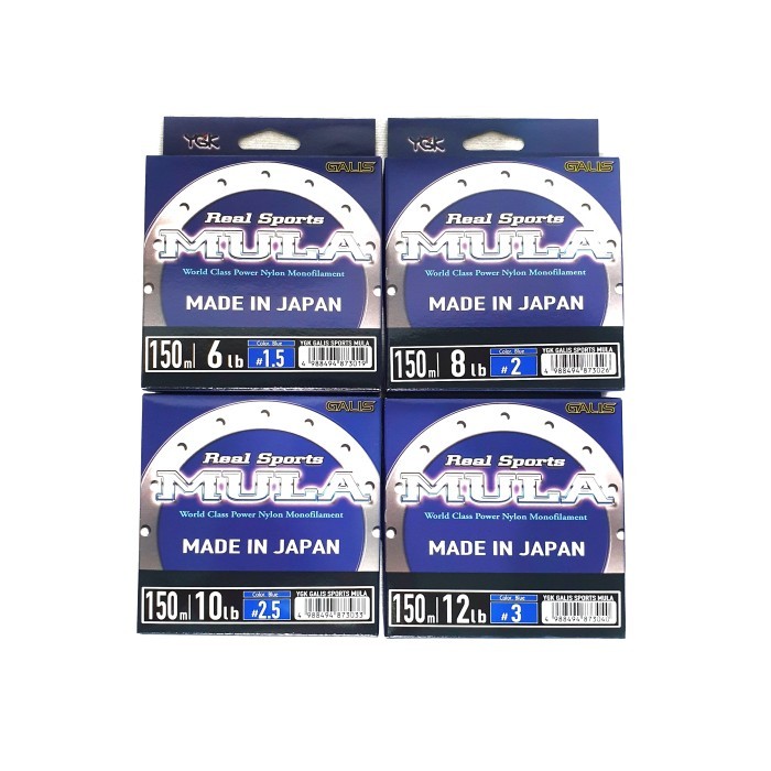 Senar YGK Galis Mula 6LB 8LB 10LB 12LB