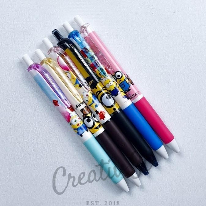 

TERBARU - Uni Jetstream MINIONS Edition 0.5 mm Water Based