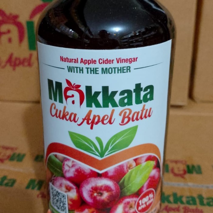 

DISKON cuka apel makkata 330ml