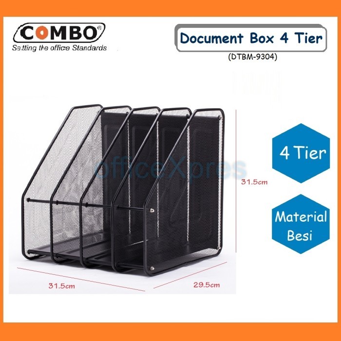 

TERBARU - Rak Box File Kantor 4 Tier / Rak Dokumen layer / Document Rack / File