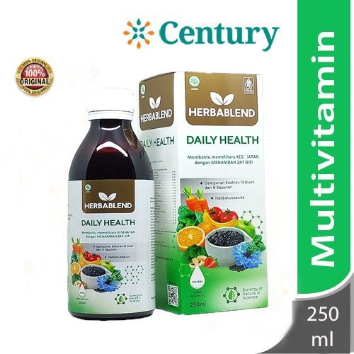 

HERBABLEND DAILY HEALTH 250ML / EKSTRAK SAYURAN / EKSTRAK BUAH / SUPLEMEN