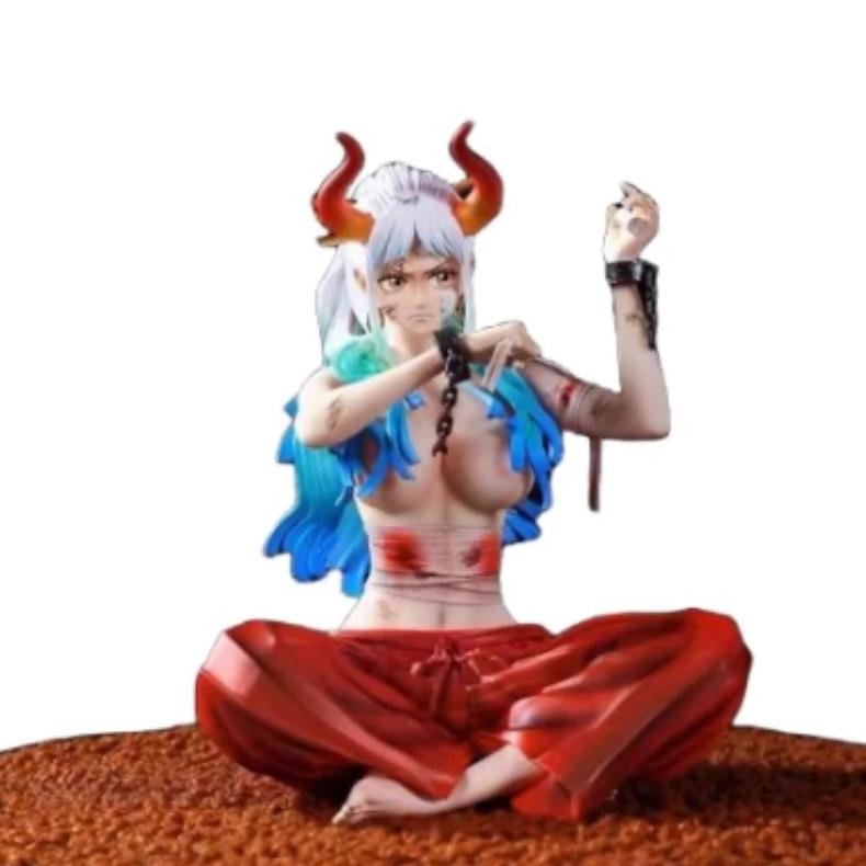 17cm resin hinami studio gk one piece be wounded yamato anime action figure collectible model garage