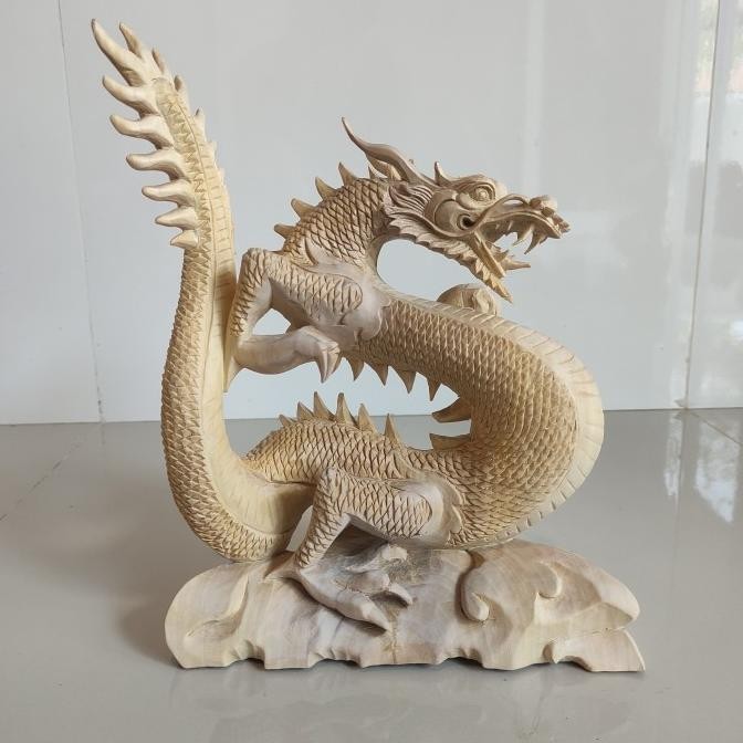 PATUNG NAGA - PATUNG NAGA KAYU - PATUNG NAGA PENGSUHI