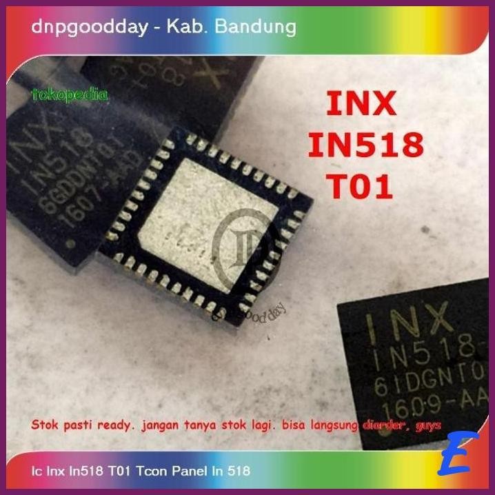 | DPD | IC INX IN518 T01 TCON PANEL IN 518