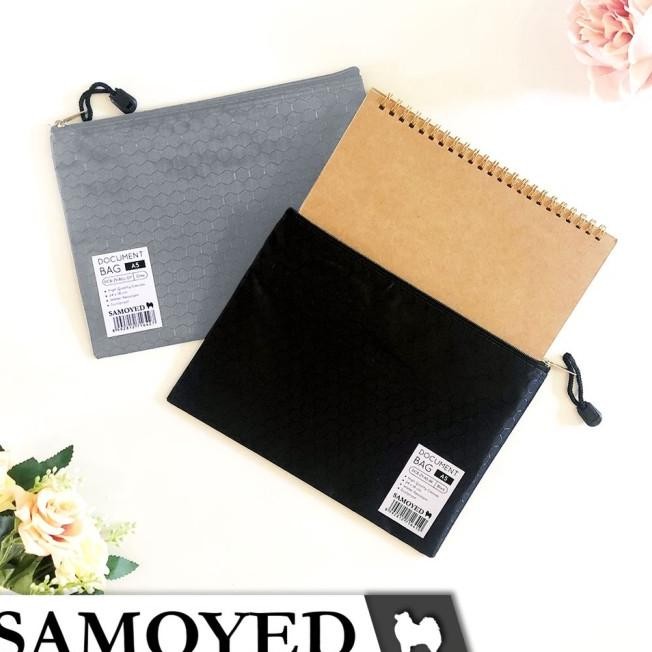 

PRODUK TAS DOKUMEN / DOCUMENT / ZIPPER FILE BAG SAMOYED DCB-ZV A5
