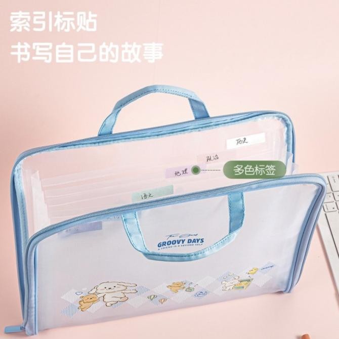 

GROOVU DAYS DOCUMENT BAG / TAS FOLDER / DOKUMEN DENGAN 7 PEMBAGI