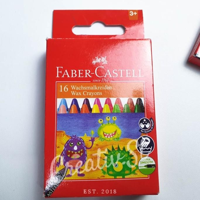 

Faber Castell Wax Crayons Reguler 16