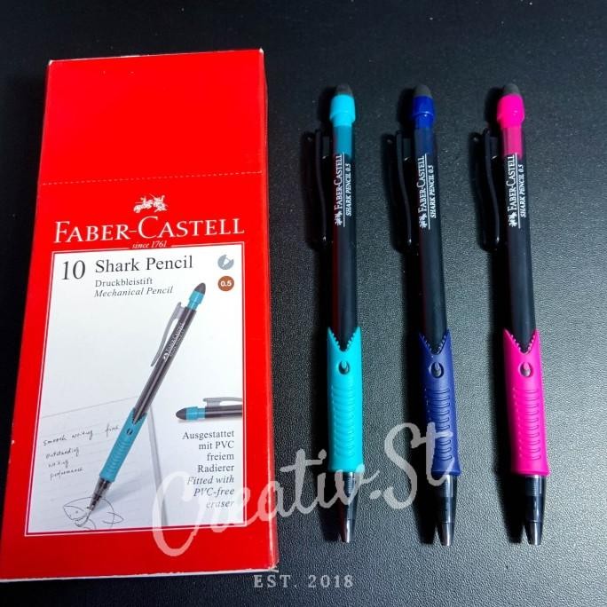 

BEBAS ONGKIR - Faber Castell Shark Mechanical Pencil 0.5 Mm