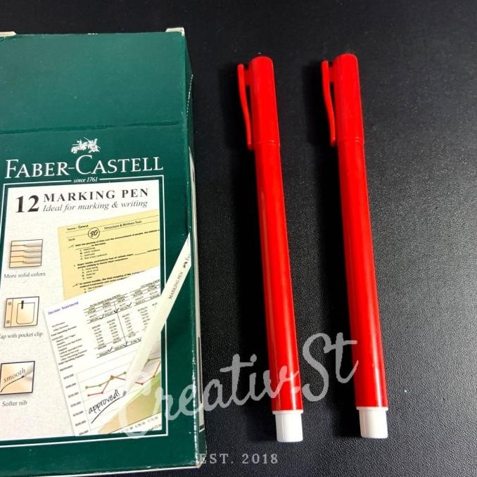 

TERMURAH - Faber Castell Spidol Warna Marking Pen