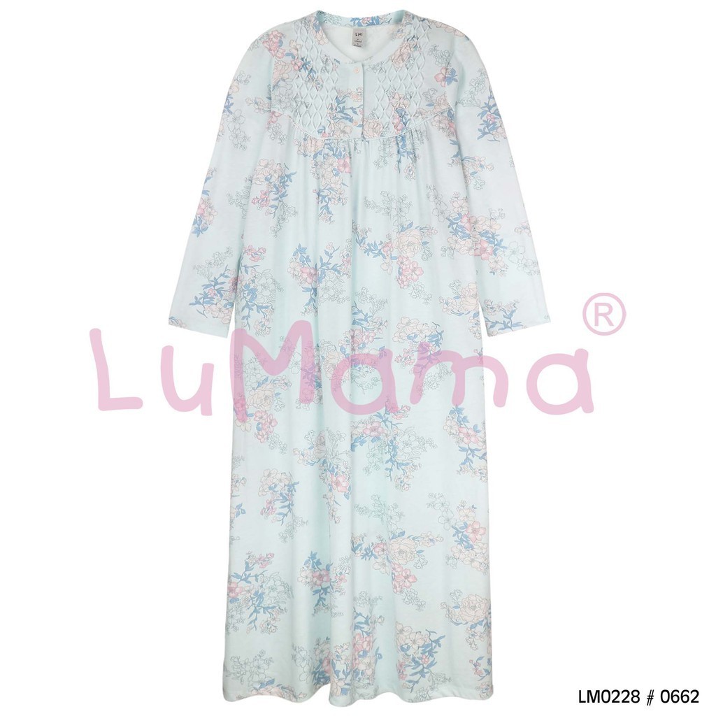 LuMama Daster Gamis Wanita Lengan Panjang / LM0228 0662