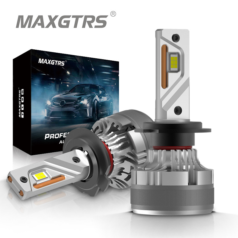 MAXGTRS 2x Daya Tinggi 55W H1 H7 H4 Hi/Lo H8 H11 9005 Hb3 9006 Hb4 4300K Beam Canbus Bohlam Lampu De