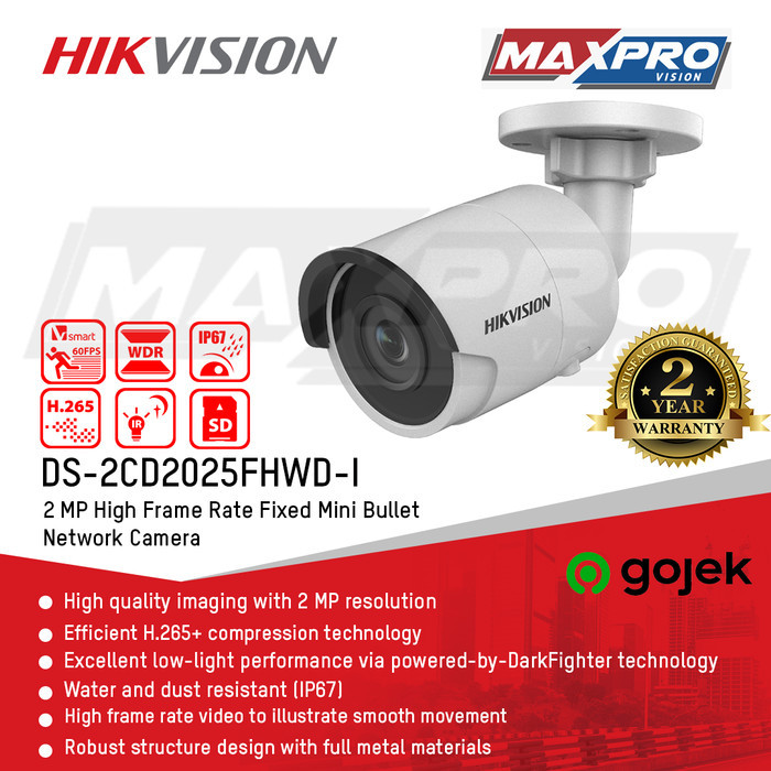 IP CAMERA HIKVISION DS-2CD2025FHWD-I DARK FIGHTER