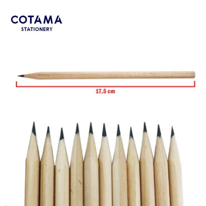 

Pensil Hotel Segi Enam Polos Serut Murah - 100 Pcs