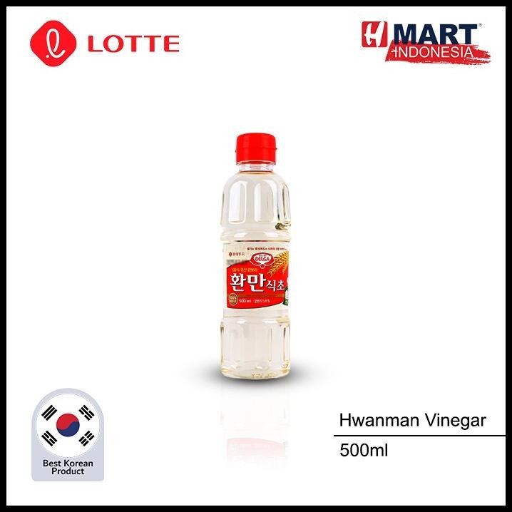 

Lotte Delga Hwanman Vinegar - Cuka Asli Korea 500Ml