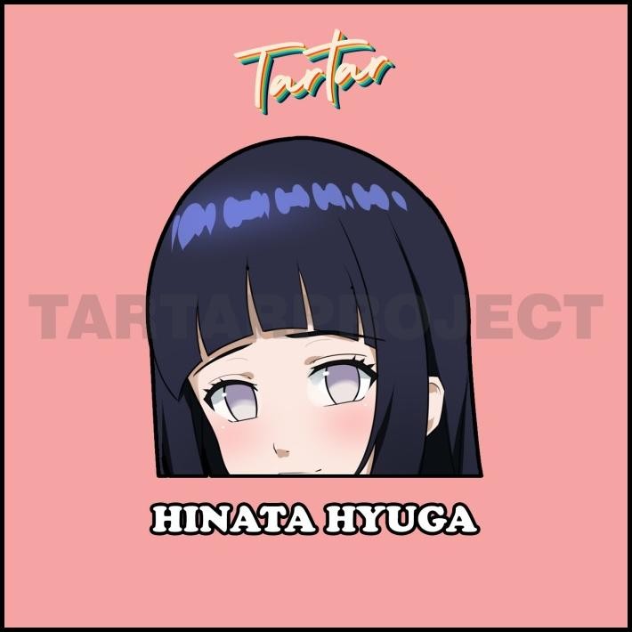 

BEST DEAL STICKER VINYL - PEEKER ANIME HINATA HYUGA !!!!!!!
