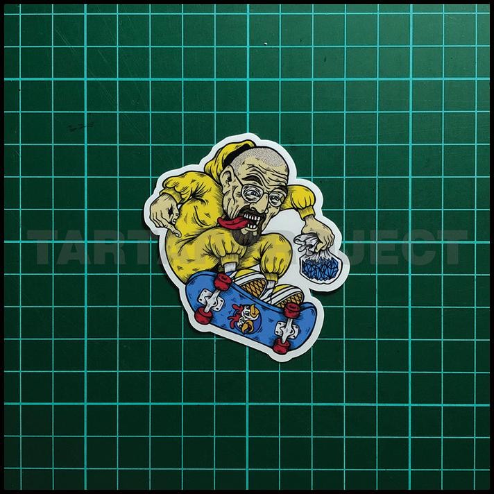 

DISKON STICKER STIKER VINYL - SKATERS !!