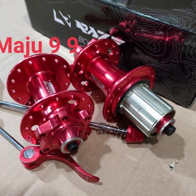 HUB DAN FREEHUB MERK RAZE PRO 28 HOLE 6 PAWL 6 BOLT QR SUARA TAWON NEW