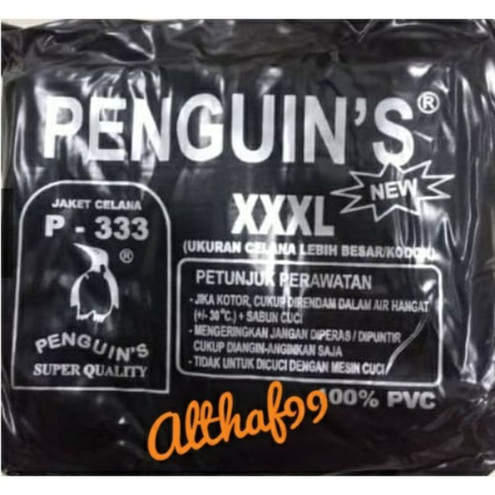 Promo Jas Hujan Penguin P 333 Jumbo Xxxl Model Setelan Pinguin Jaket Celana