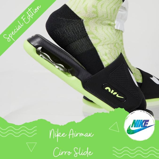 Sneakers Sandal Nike Airmax Air max Camden Slides Black 100% Original