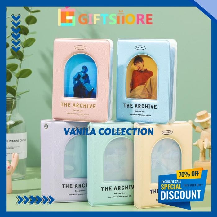 

ALBUM FOTO POLAROID 3 INCI SISIPAN BERONGGA KOLEKSI TIKET FILM ALBUM PENYIMPANAN KARTU KECIL TEMPAT PHOTOCARD DENGAN SAKU UNTUK KOLEKSI-GI TERBARU