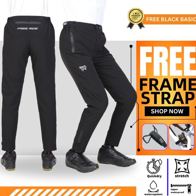 Celana Sepeda Mtb Downhill enduro Black