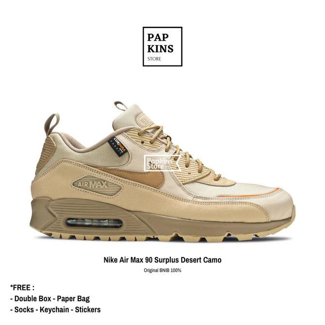 sepatu nike air max 90 surplus desert camo - sneakers nike original