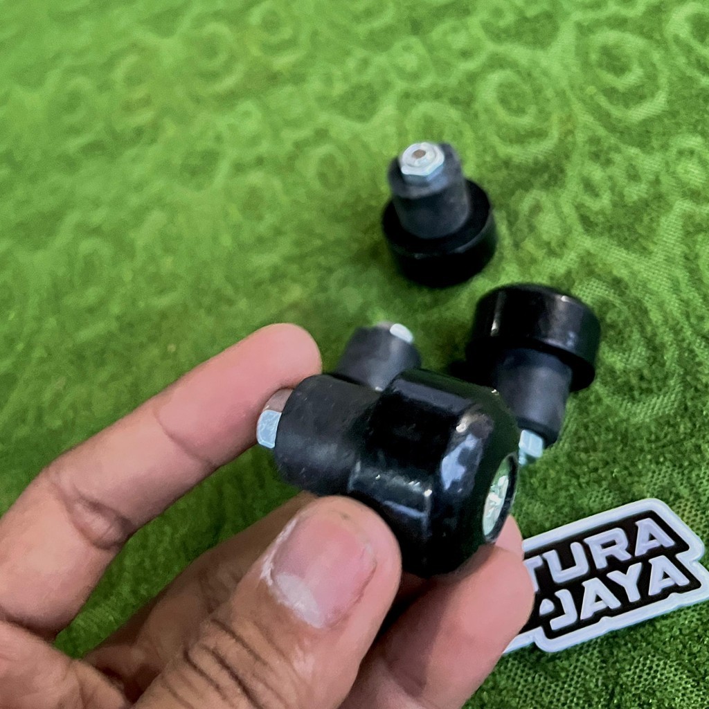 JALU STANG / BANDULAN STANG SUPRA FULL BESI HITAM UNIVERSAL