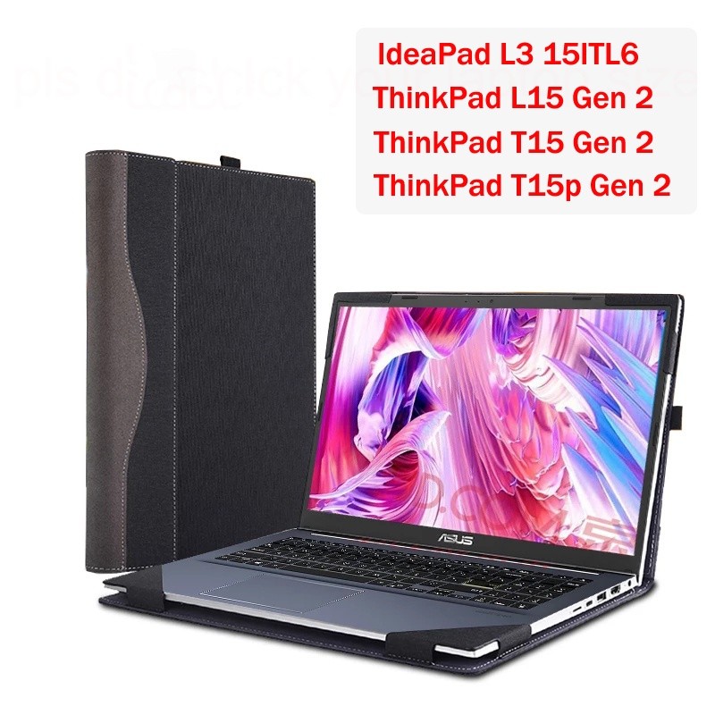 

Sarung Penutup Baru untuk Lenovo IdeaPad L3 15ITL6 ThinkPad L15 Gen 2 T15 Gen 2 T15p Gen 2 Gen 3 Sarung Notebook yang Dapat Dilepas Sarung Laptop Kulit PU |gnEYUrha|